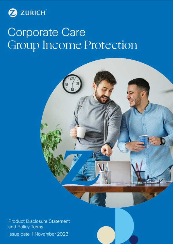 Corporate Care Group Income Protection PDS cover